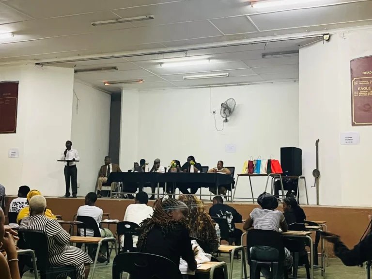 Speakers and guests at the Sivananda Matric Bootcamp opening