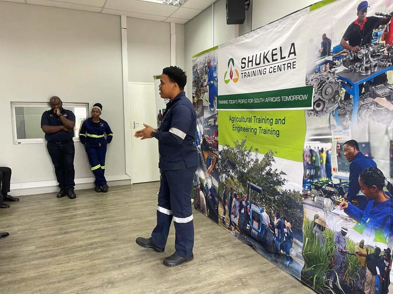 Presentation at Shukela Training Centre